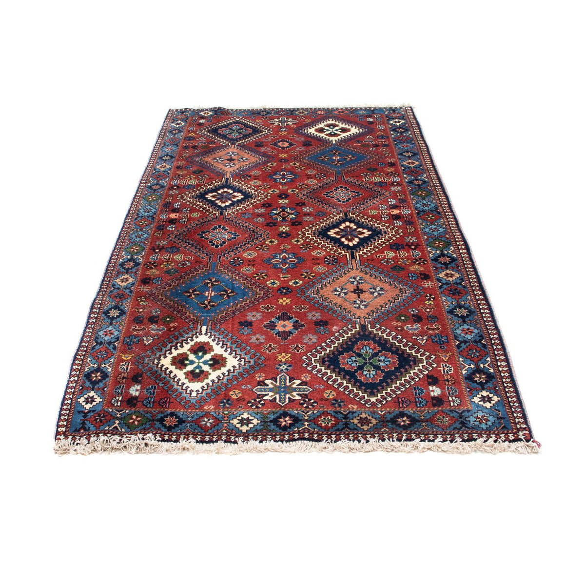 Tapis de couloir Tapis persan - Nomadic - 193 x 102 cm - rouge clair