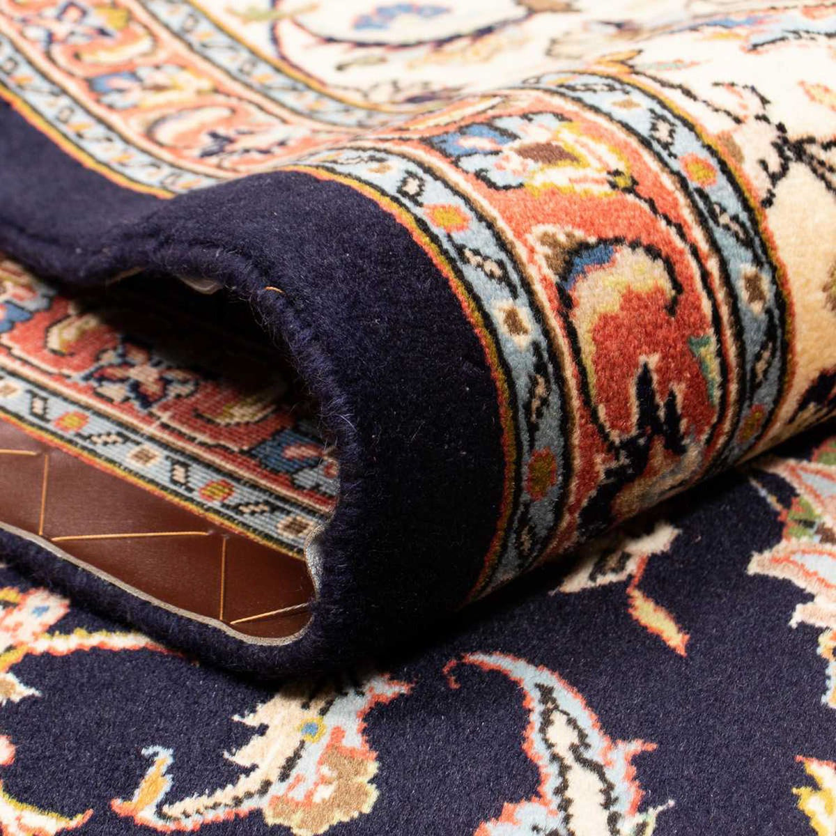 Tapis persan - Classique - 340 x 244 cm - bleu foncé