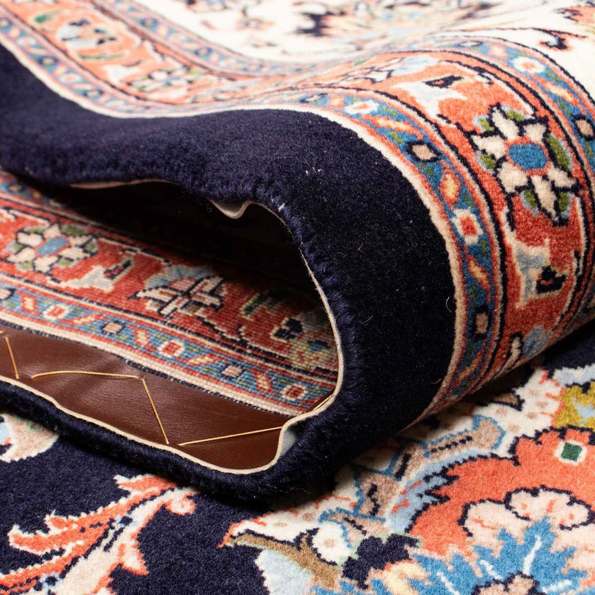 Tapis persan - Classique - 337 x 249 cm - bleu foncé