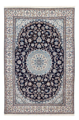 Tapis persan - Nain - Royal - 300 x 197 cm - noir