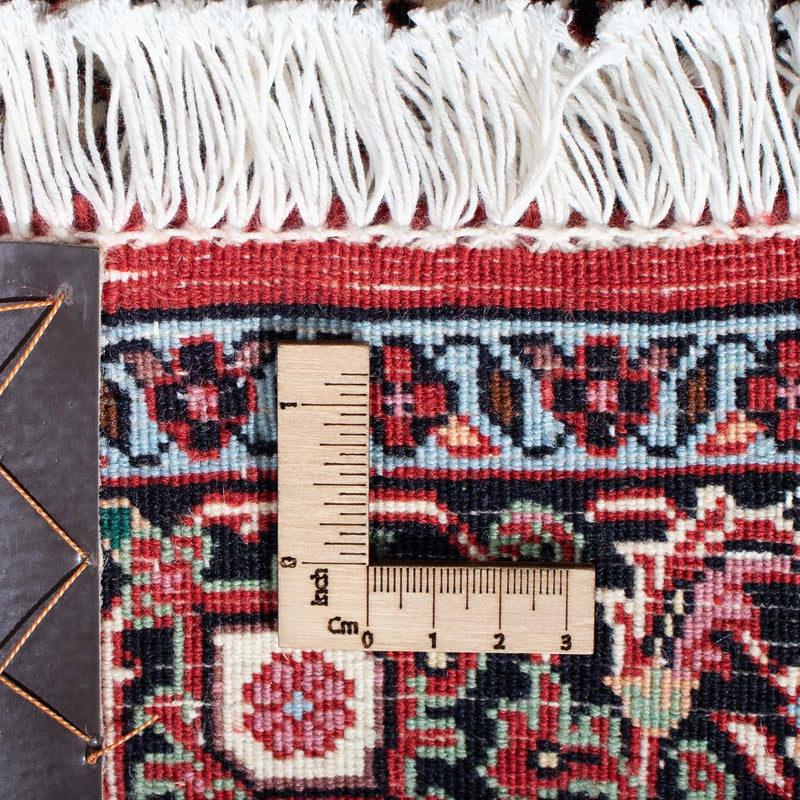 Tapis de couloir Tapis persan - Bidjar - 202 x 74 cm - rouge