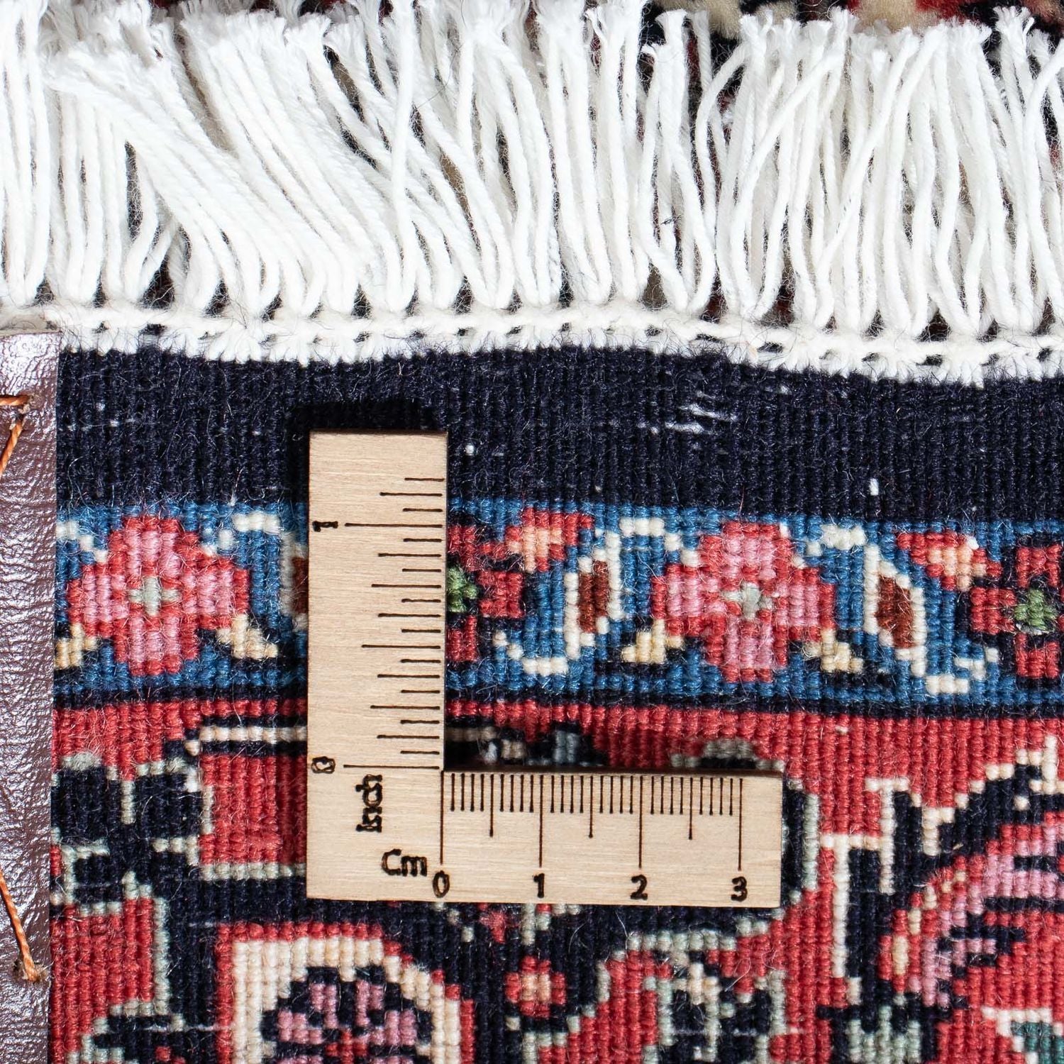 Tapis de couloir Tapis persan - Bidjar - 190 x 74 cm - bleu foncé
