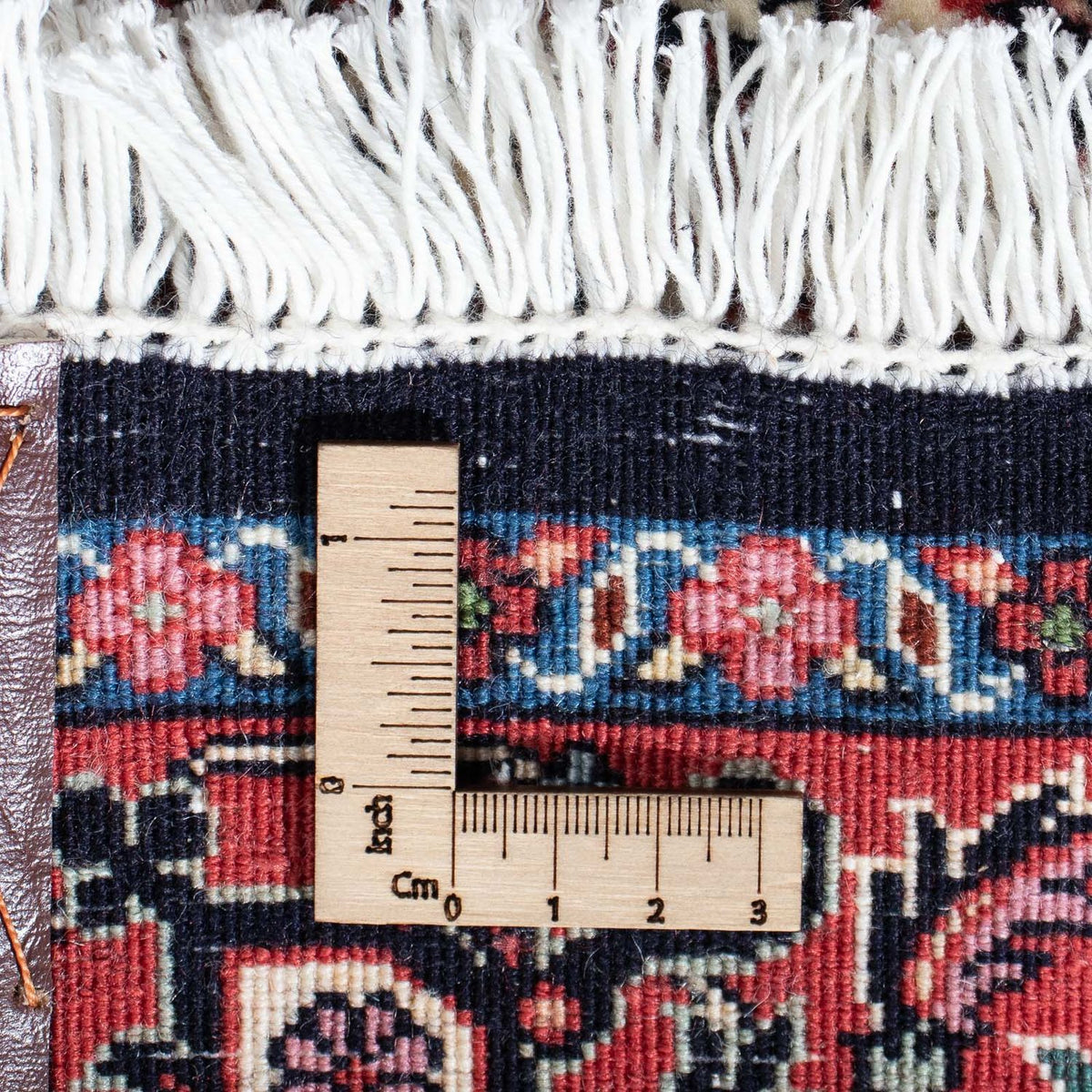 Tapis de couloir Tapis persan - Bidjar - 190 x 74 cm - bleu foncé