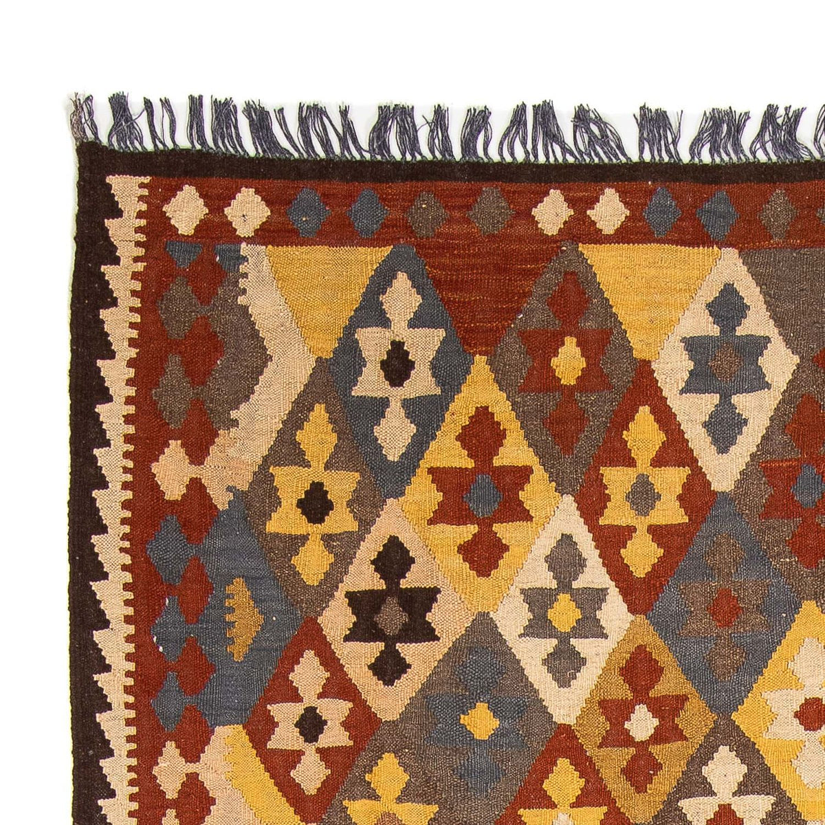 Tapis Kelim - Splash - 290 x 203 cm - multicolore