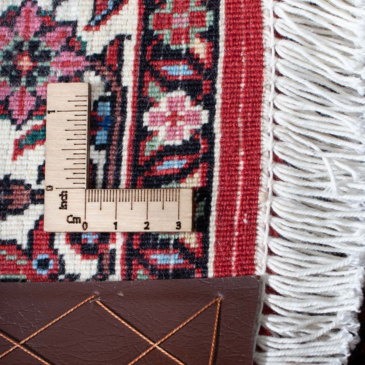 Tapis de couloir Tapis persan - Bidjar - 200 x 73 cm - rouge