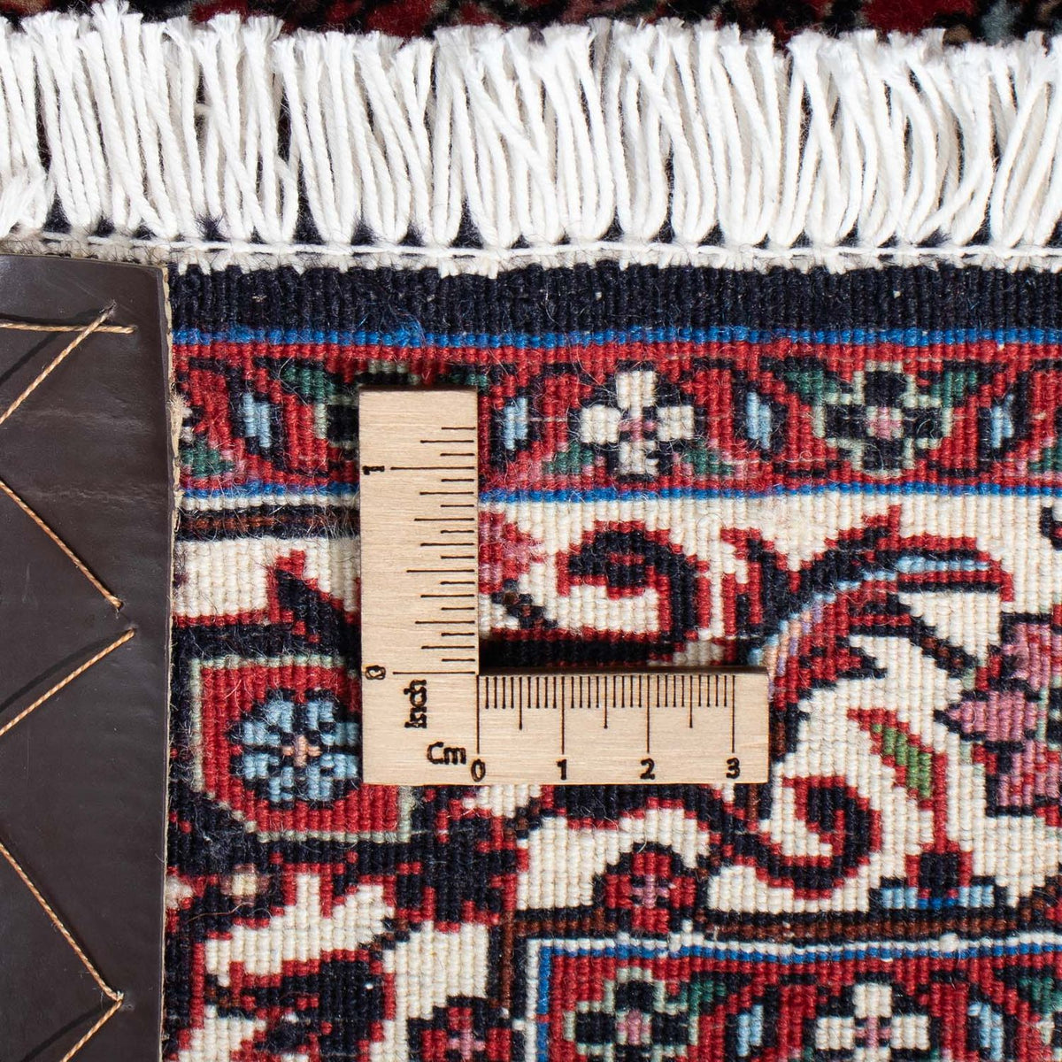 Tapis de couloir Tapis persan - Bidjar - 200 x 74 cm - bleu foncé