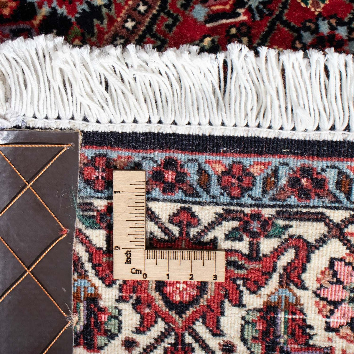 Tapis de couloir Tapis persan - Bidjar - 305 x 78 cm - rouille