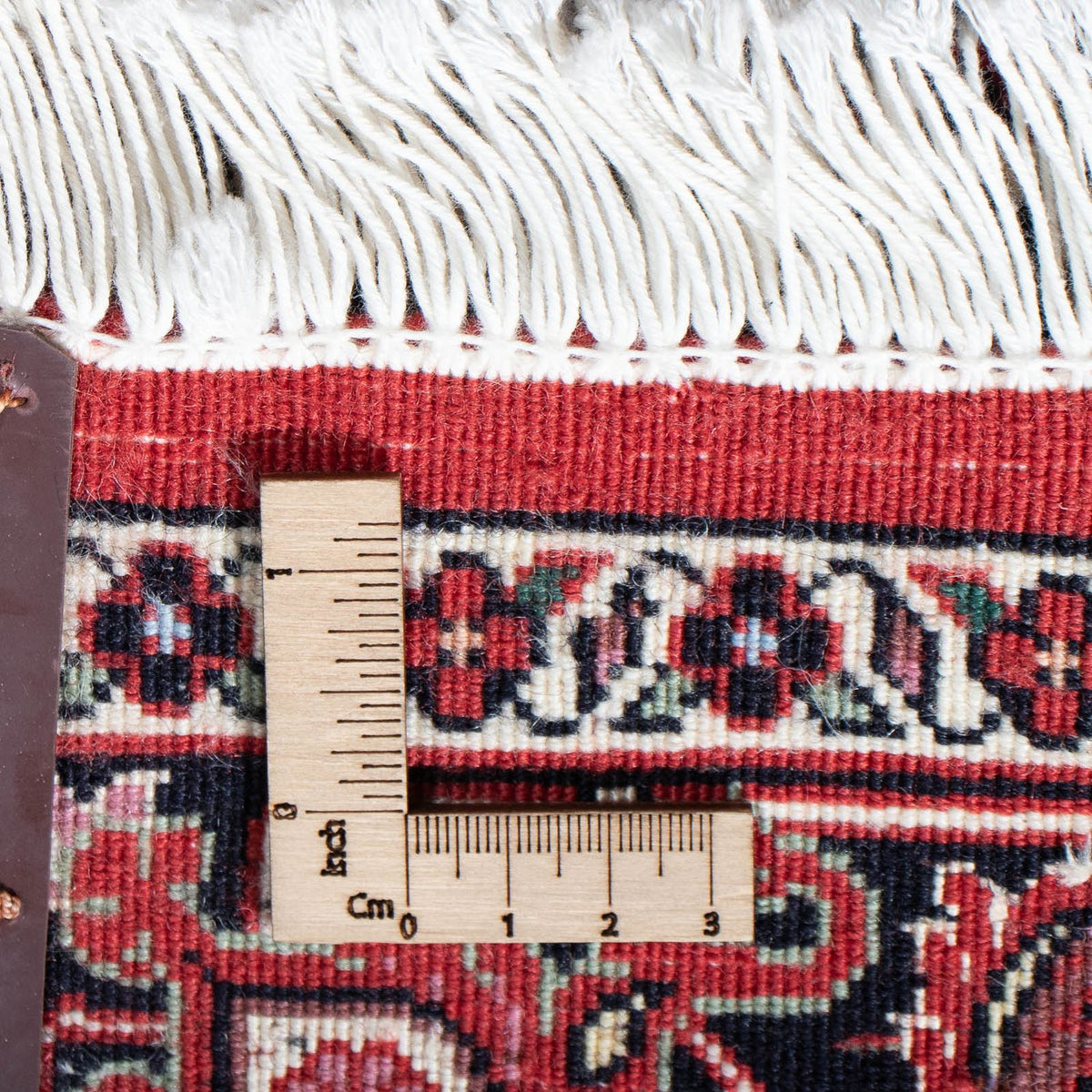 Tapis de couloir Tapis persan - Bidjar - 300 x 82 cm - rouge