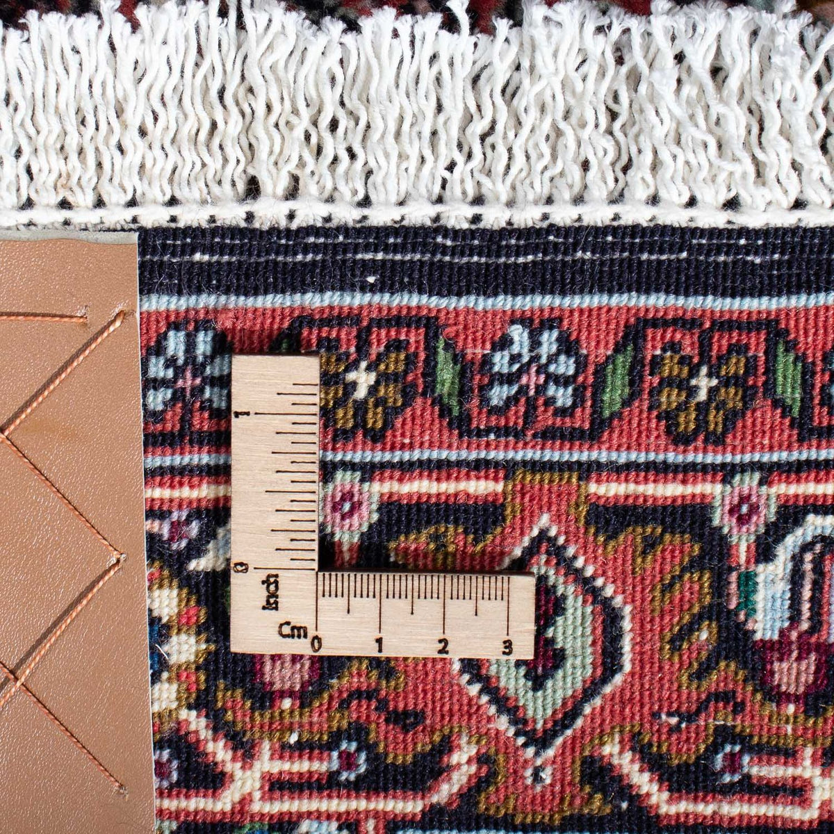 Tapis de couloir Tapis persan - Bidjar - 245 x 74 cm - rouge clair