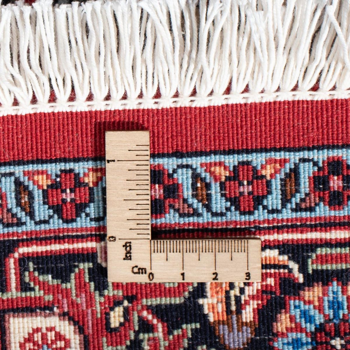 Tapis de couloir Tapis persan - Bidjar - 306 x 91 cm - beige