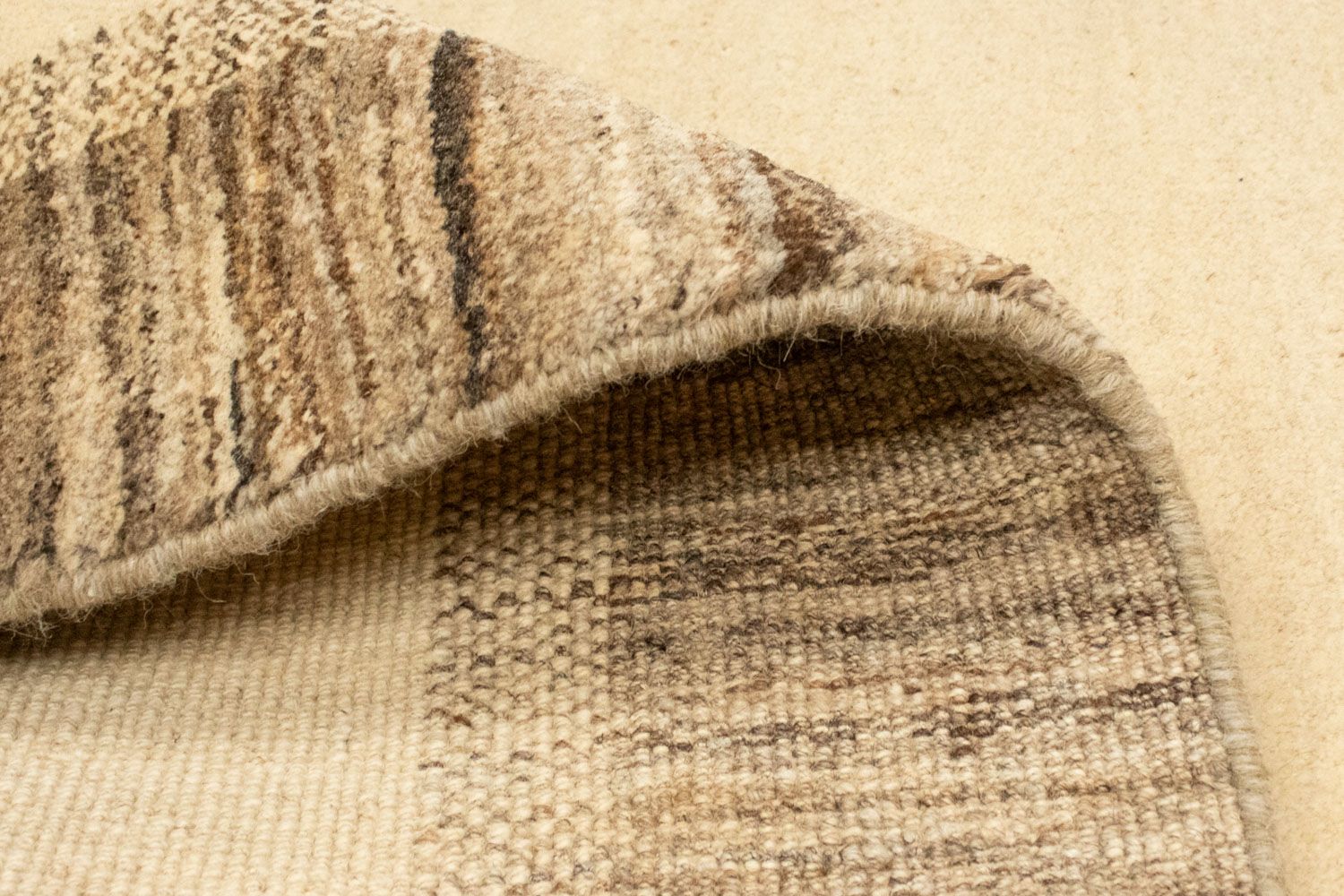 Tapis Gabbeh - Indus - 246 x 159 cm - beige