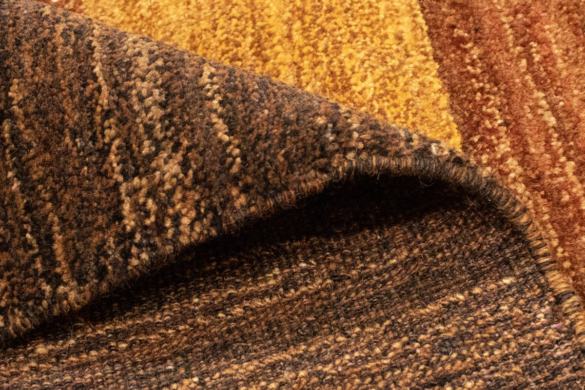 Tapis Gabbeh - Indus - 245 x 171 cm - rouille