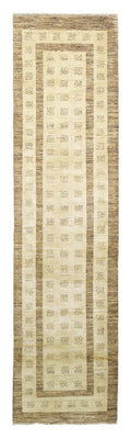 Tapis de couloir Tapis Gabbeh - Indus - 295 x 79 cm - beige