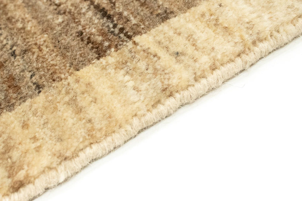 Tapis de couloir Tapis Gabbeh - Indus - 211 x 75 cm - beige
