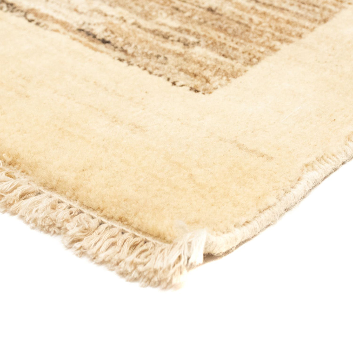 Tapis Gabbeh - Indus - 168 x 99 cm - beige