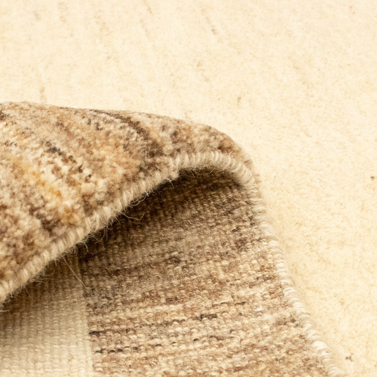 Tapis Gabbeh - Indus - 155 x 102 cm - beige