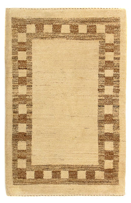 Tapis Gabbeh - Indus - 122 x 80 cm - beige