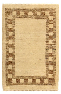 Tapis Gabbeh - Indus - 122 x 80 cm - beige