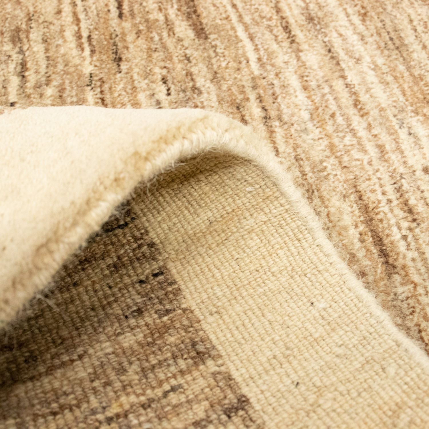 Tapis Gabbeh - Indus - 144 x 102 cm - beige