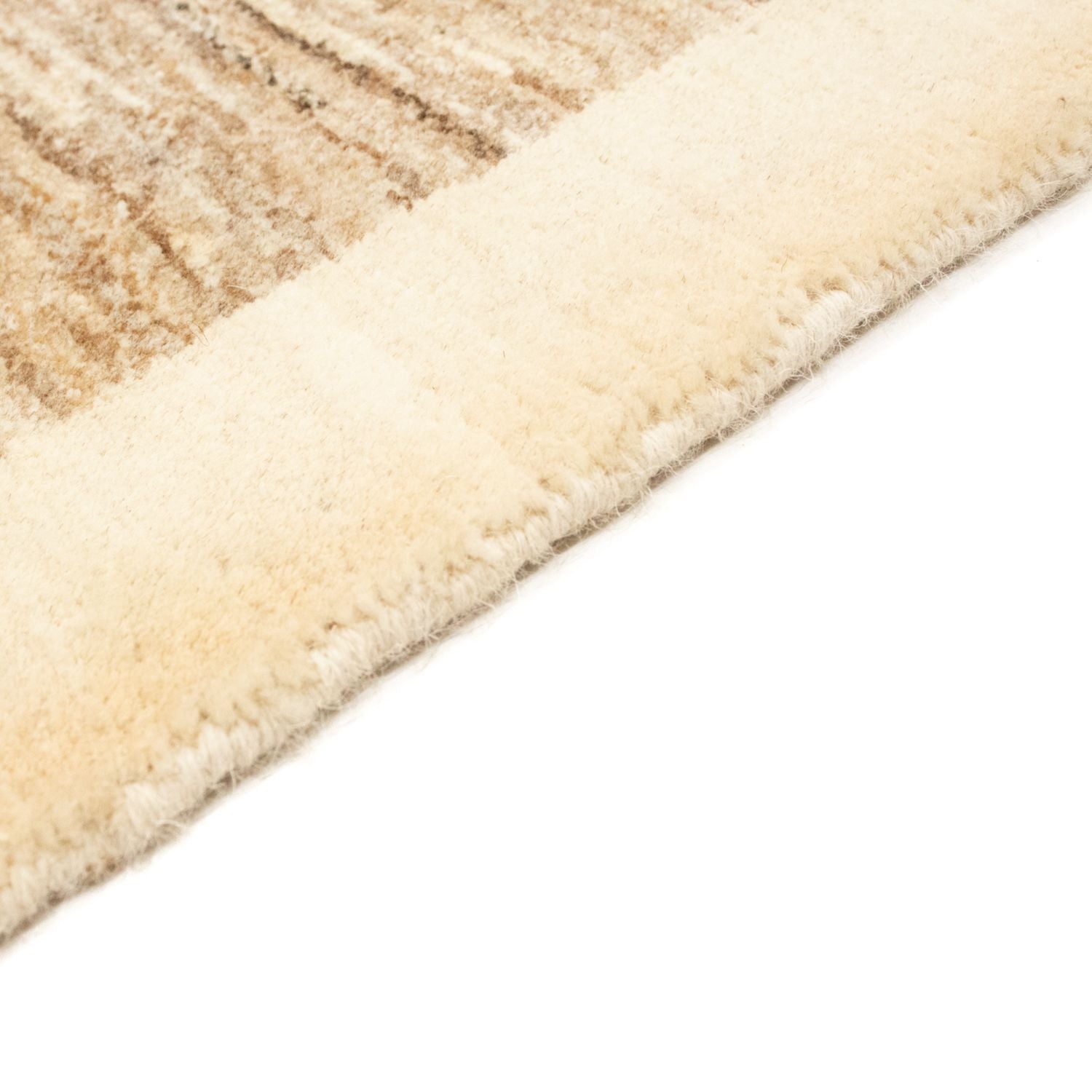 Tapis Gabbeh - Indus - 161 x 102 cm - beige