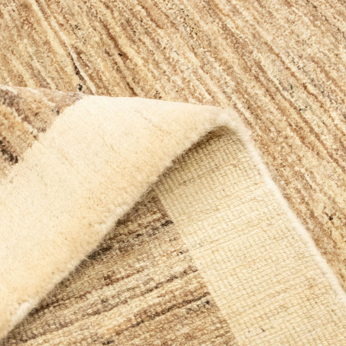 Tapis Gabbeh - Indus - 161 x 102 cm - beige