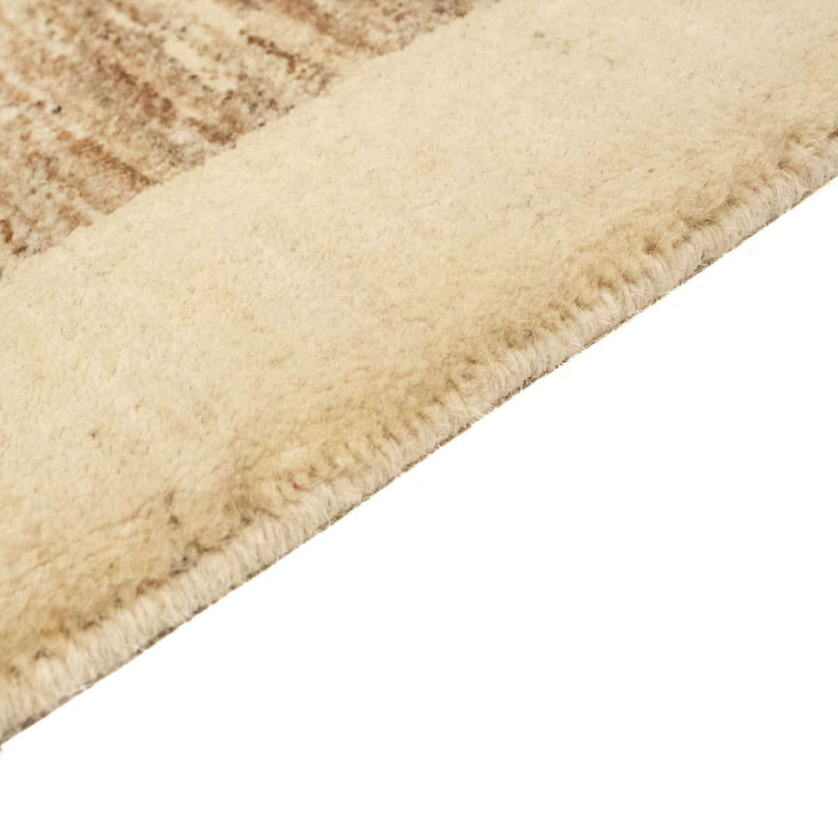Tapis Gabbeh - Indus - 160 x 101 cm - beige