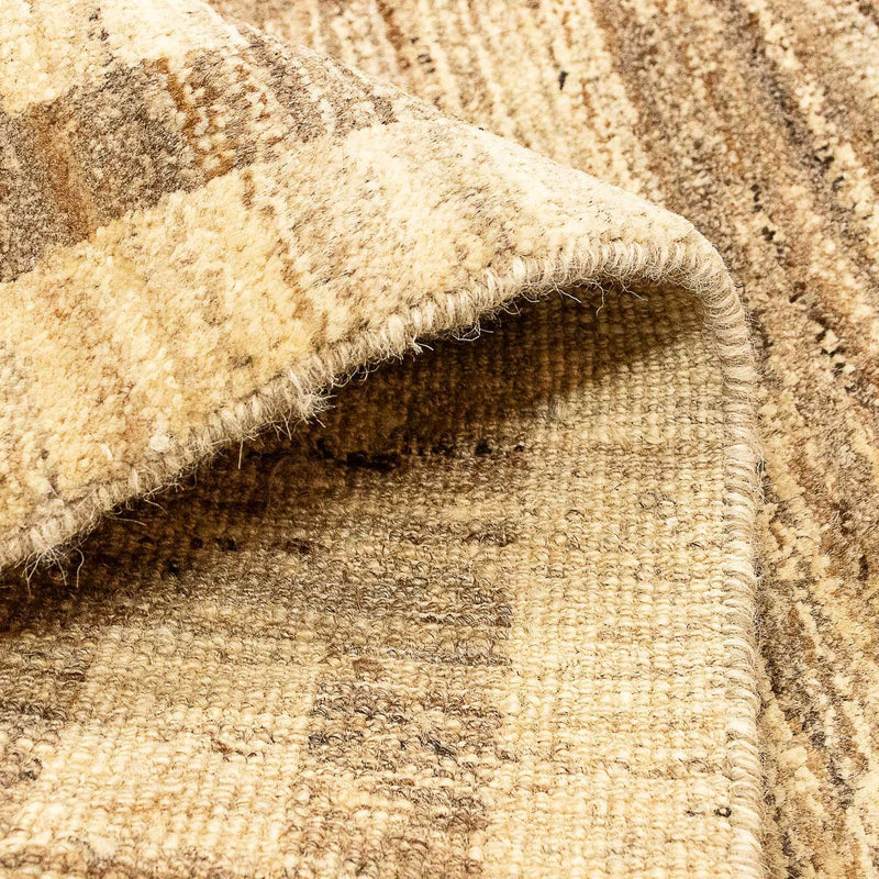 Tapis Gabbeh - Indus - 126 x 77 cm - marron clair