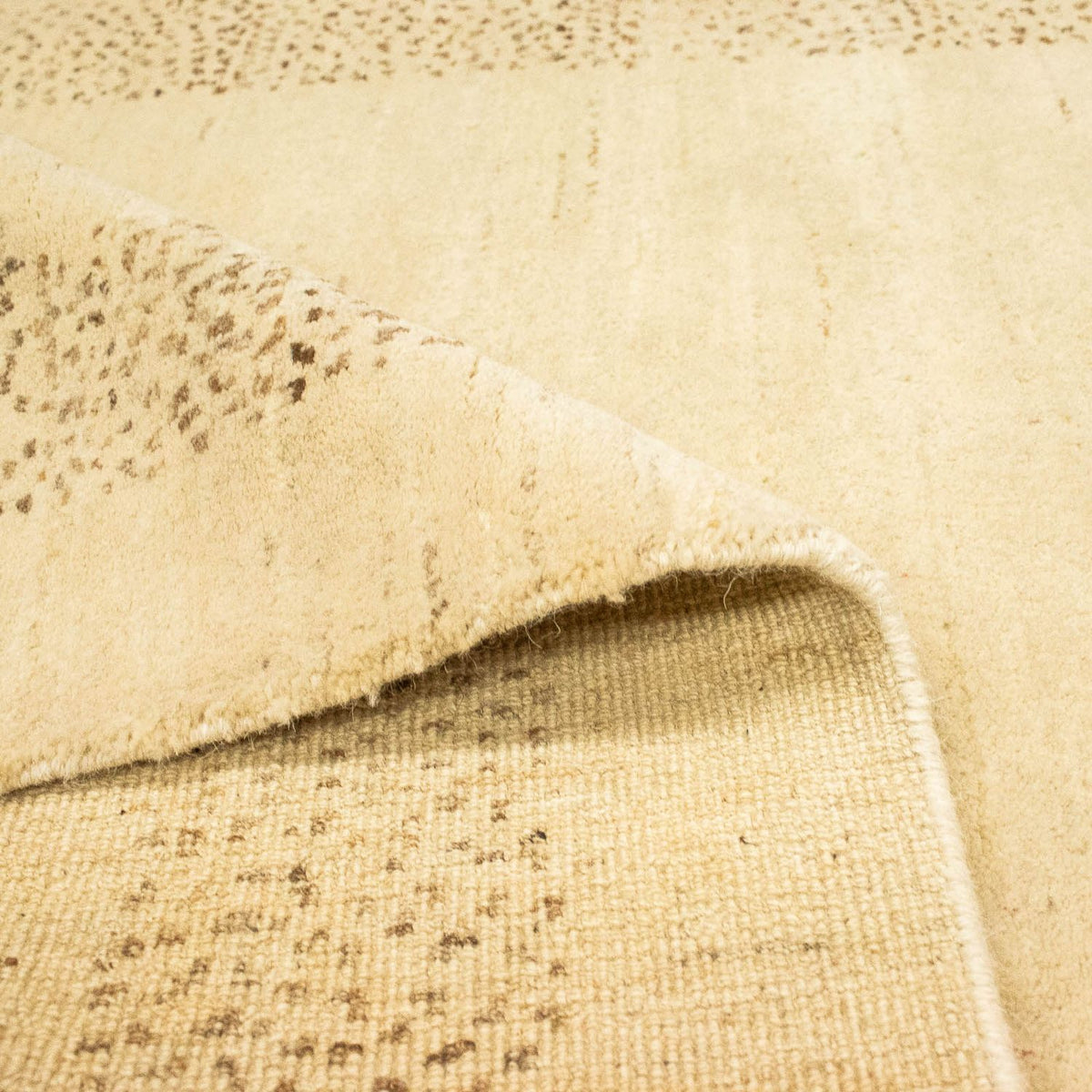 Tapis Gabbeh - Indus - 158 x 99 cm - beige