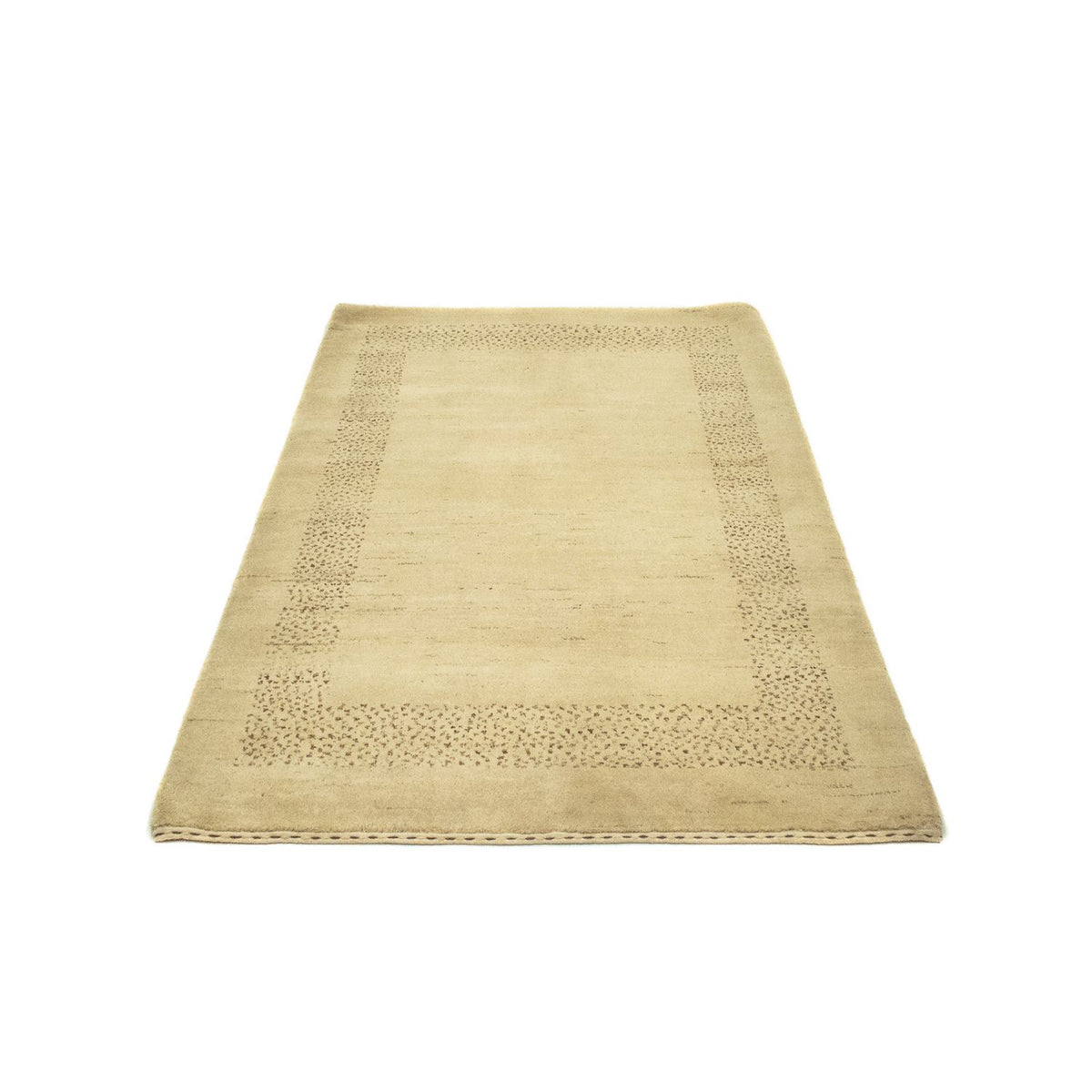 Tapis Gabbeh - Indus - 158 x 99 cm - beige