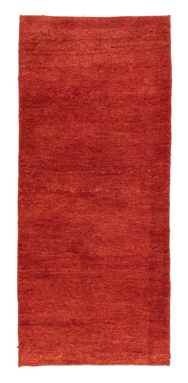 Tapis de couloir Tapis Gabbeh - Persan - 206 x 85 cm - rouge