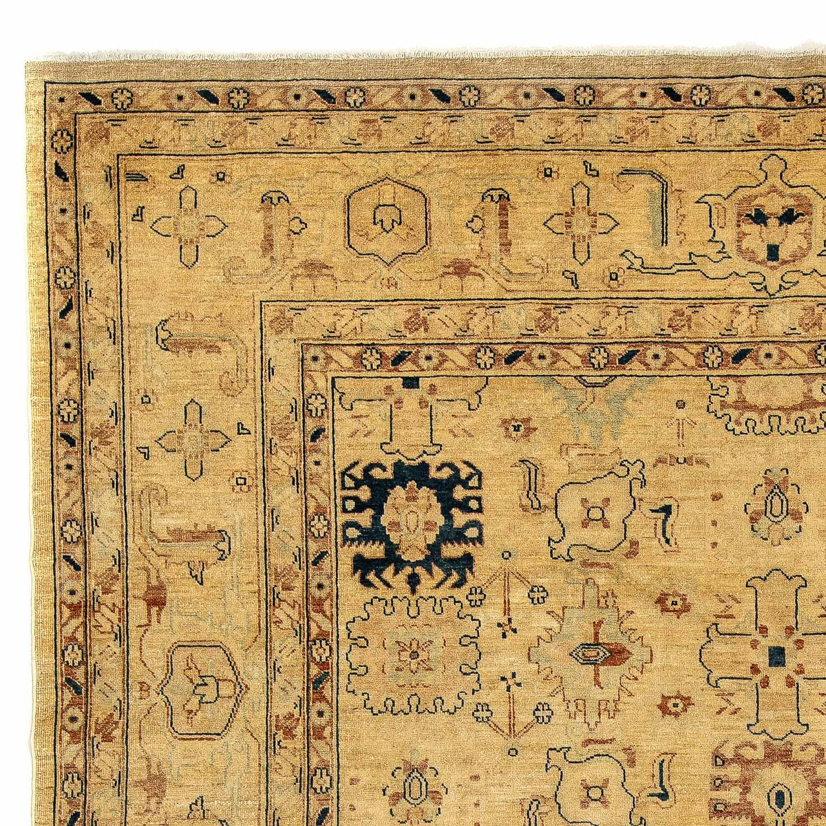 Tapis persan - Nomadic - 321 x 248 cm - marron clair