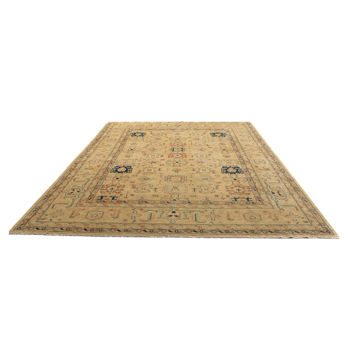 Tapis persan - Nomadic - 321 x 248 cm - marron clair