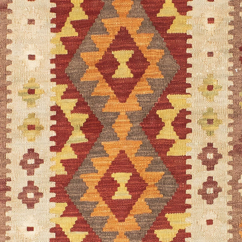 Tapis de couloir Tapis Kelim - Oriental - 198 x 78 cm - beige