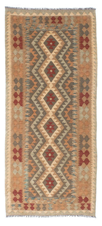 Tapis de couloir Tapis Kelim - Oriental - 192 x 83 cm - marron clair
