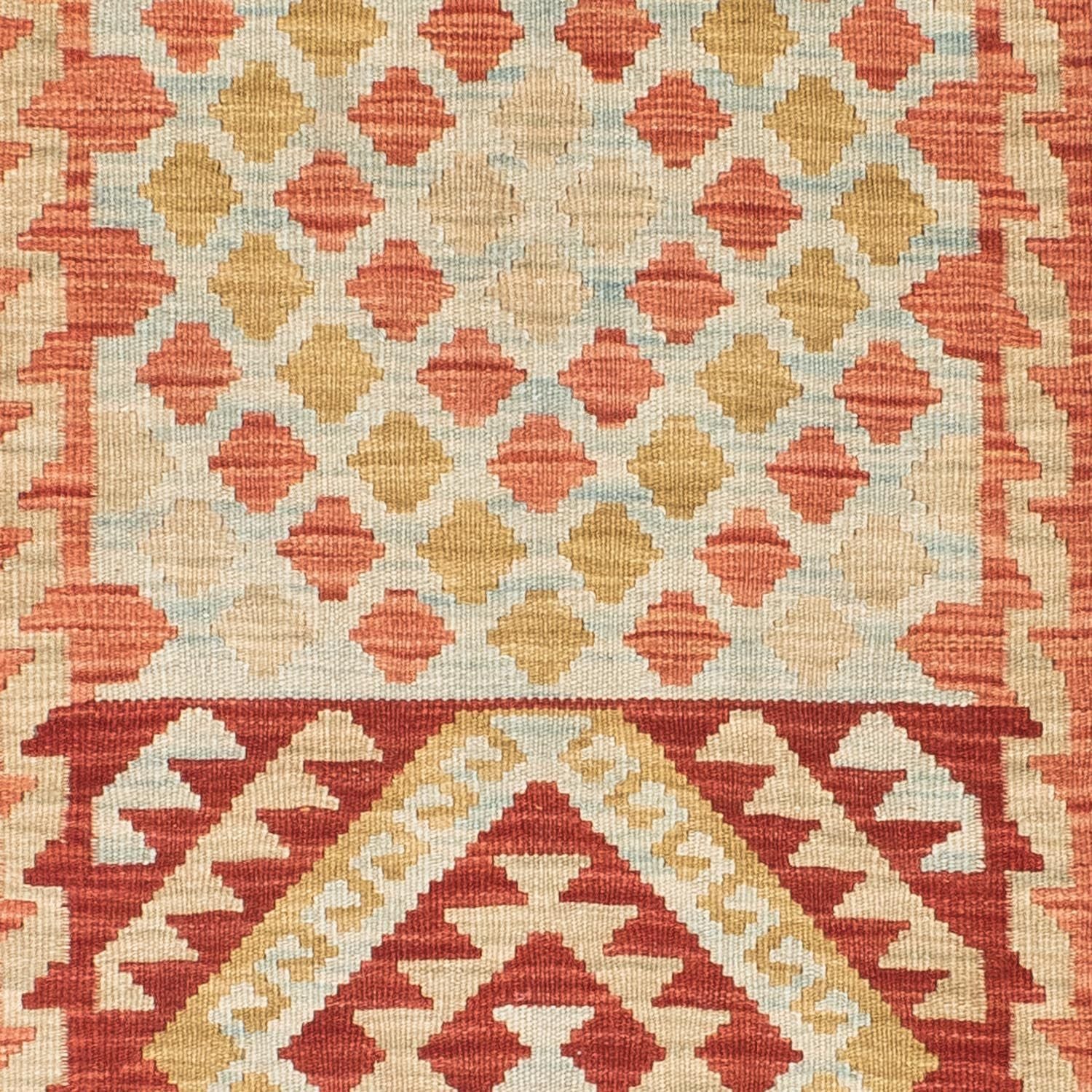 Tapis de couloir Tapis Kelim - Oriental - 193 x 84 cm - rouge clair