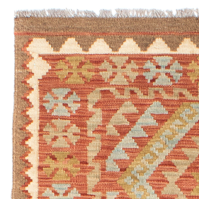 Tapis de couloir Tapis Kelim - Oriental - 193 x 84 cm - rouge clair