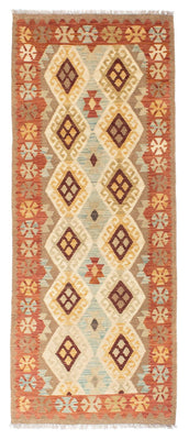 Tapis de couloir Tapis Kelim - Oriental - 201 x 78 cm - beige