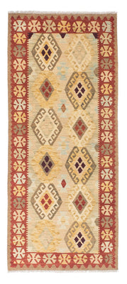 Tapis de couloir Tapis Kelim - Oriental - 199 x 79 cm - beige