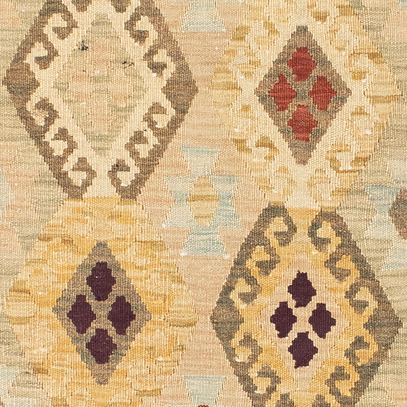 Tapis de couloir Tapis Kelim - Oriental - 199 x 79 cm - beige