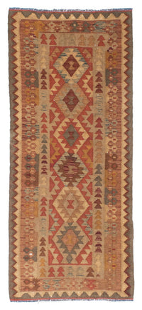 Tapis de couloir Tapis Kelim - Oriental - 192 x 78 cm - marron clair