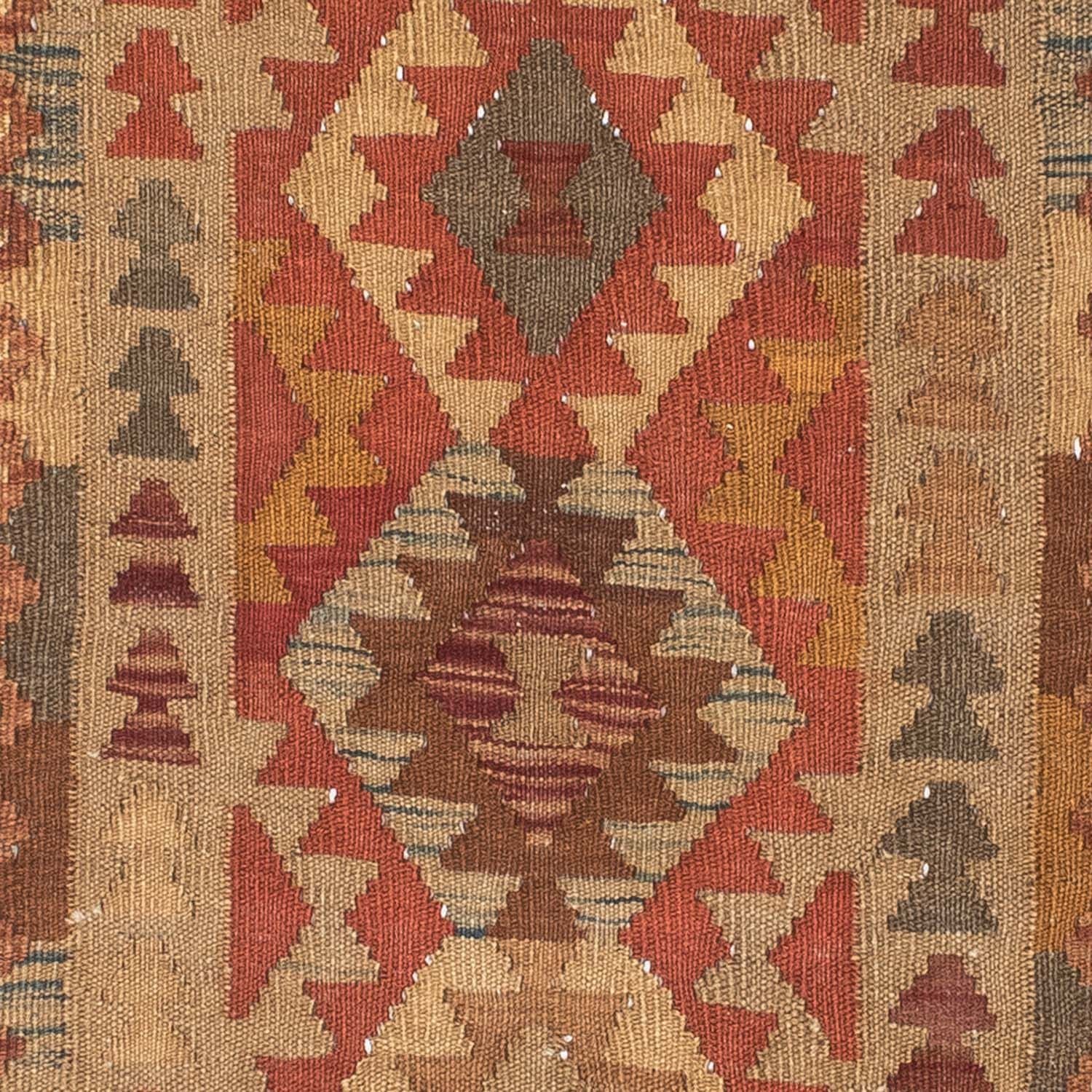 Tapis de couloir Tapis Kelim - Oriental - 192 x 78 cm - marron clair