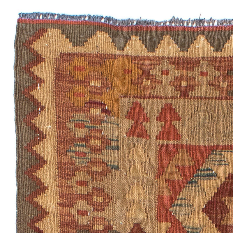 Tapis de couloir Tapis Kelim - Oriental - 192 x 78 cm - marron clair