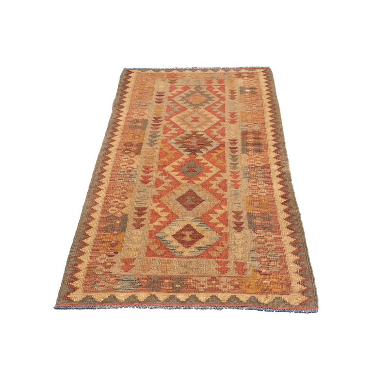 Tapis de couloir Tapis Kelim - Oriental - 192 x 78 cm - marron clair