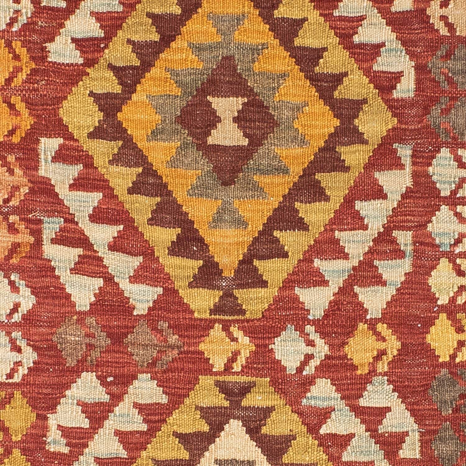Tapis de couloir Tapis Kelim - Oriental - 189 x 78 cm - rouge foncé