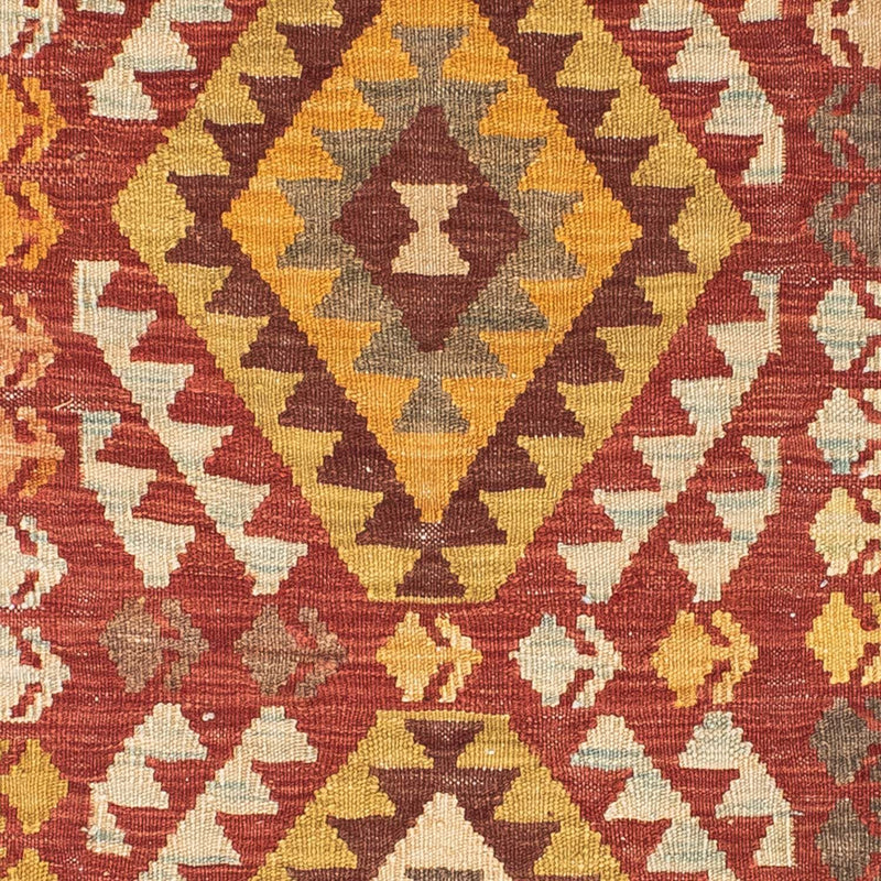 Tapis de couloir Tapis Kelim - Oriental - 189 x 78 cm - rouge foncé