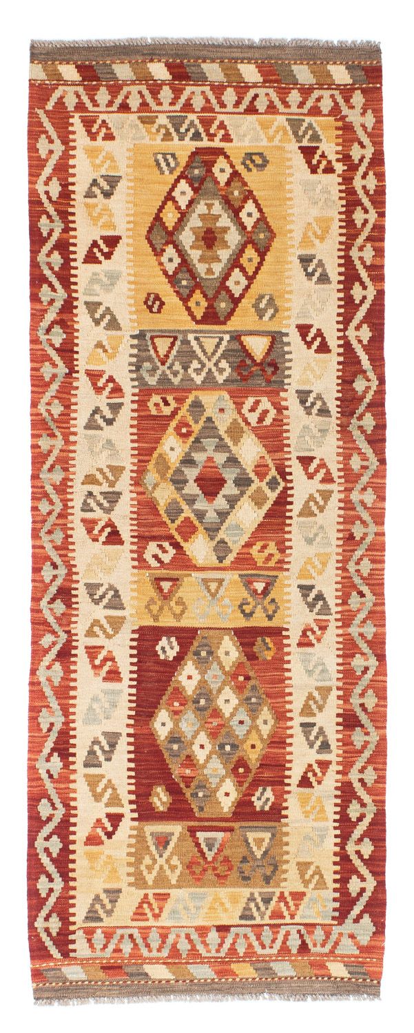 Tapis de couloir Tapis Kelim - Oriental - 189 x 71 cm - rouille