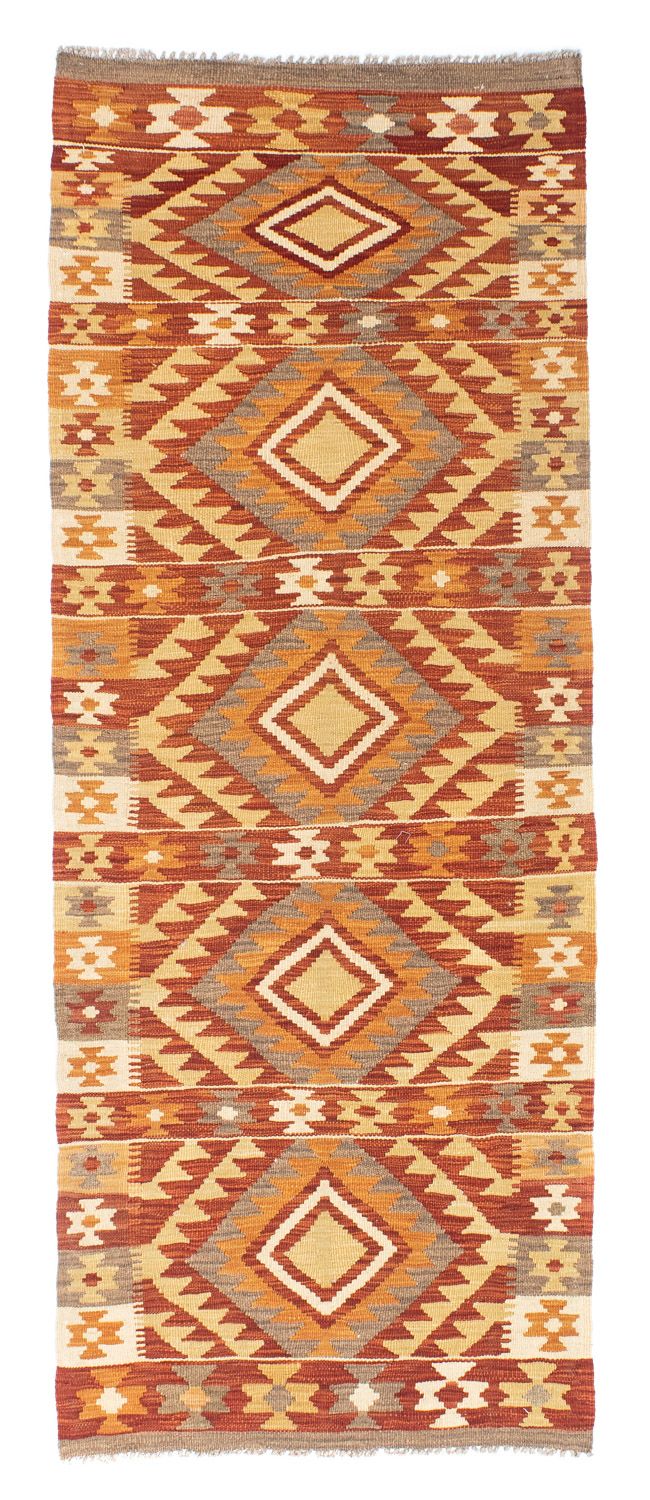 Tapis de couloir Tapis Kelim - Oriental - 187 x 72 cm - rouille