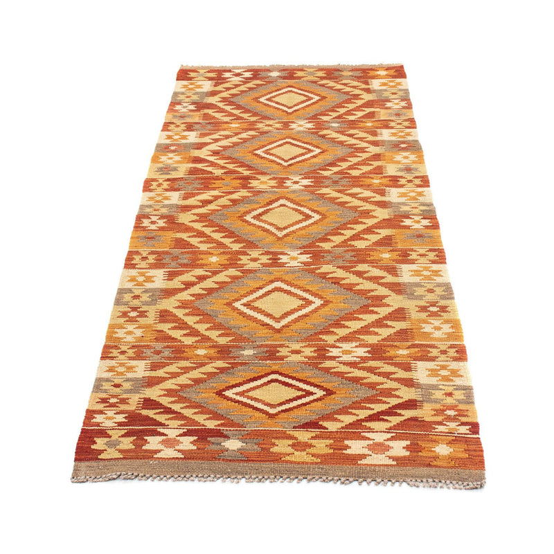 Tapis de couloir Tapis Kelim - Oriental - 187 x 72 cm - rouille