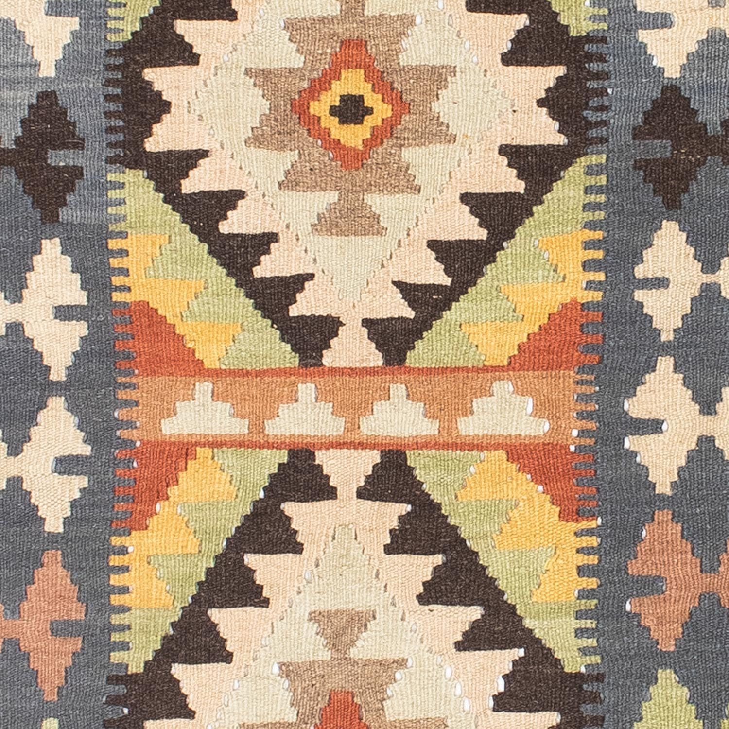 Tapis de couloir Tapis Kelim - Oriental - 230 x 69 cm - beige