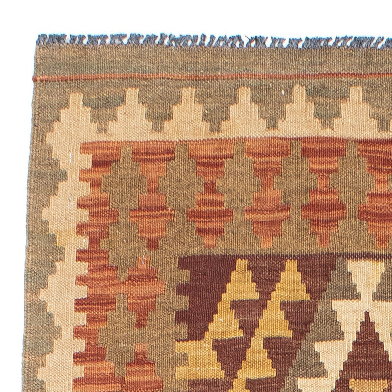 Tapis de couloir Tapis Kelim - Oriental - 191 x 78 cm - marron clair